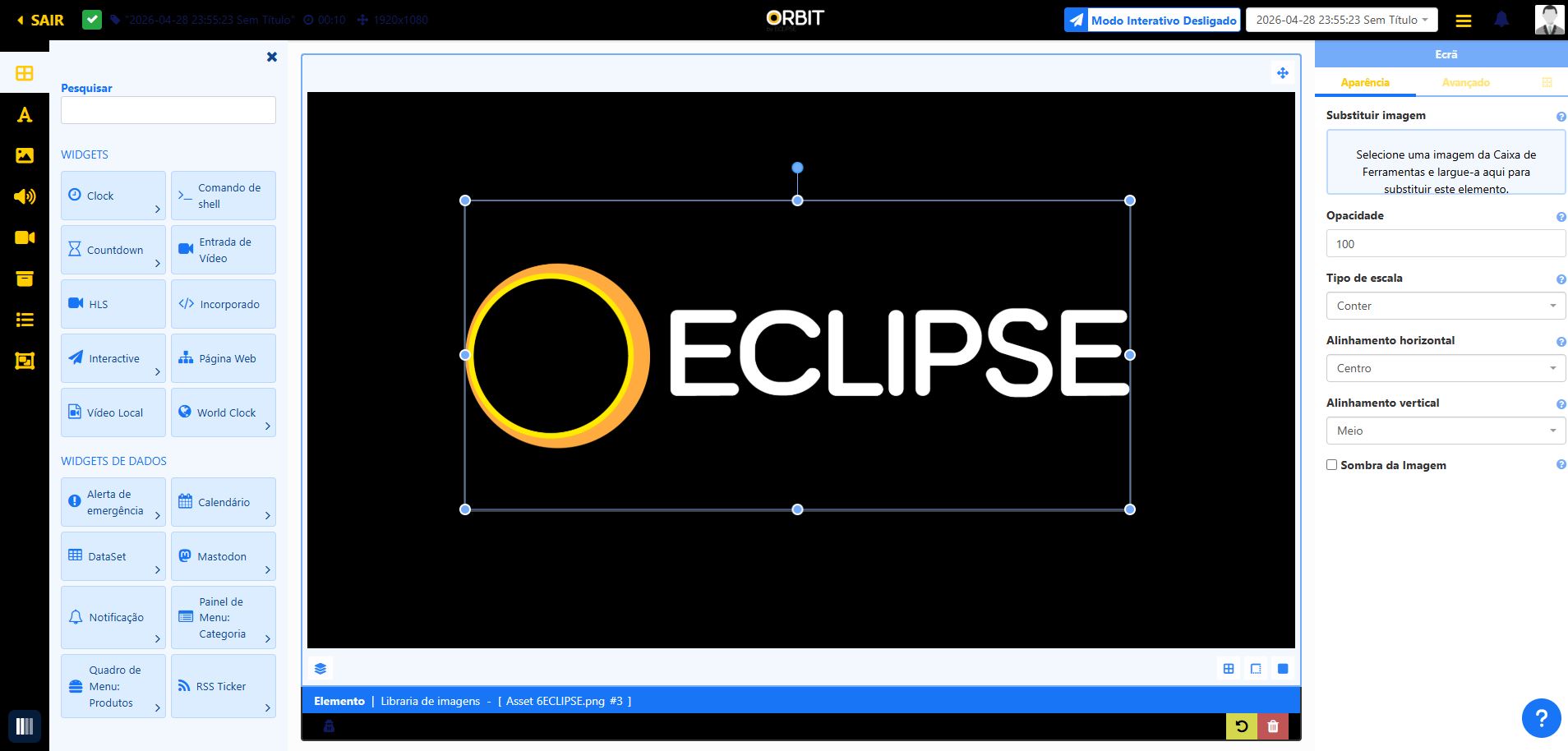 ORBIT Dashboard
