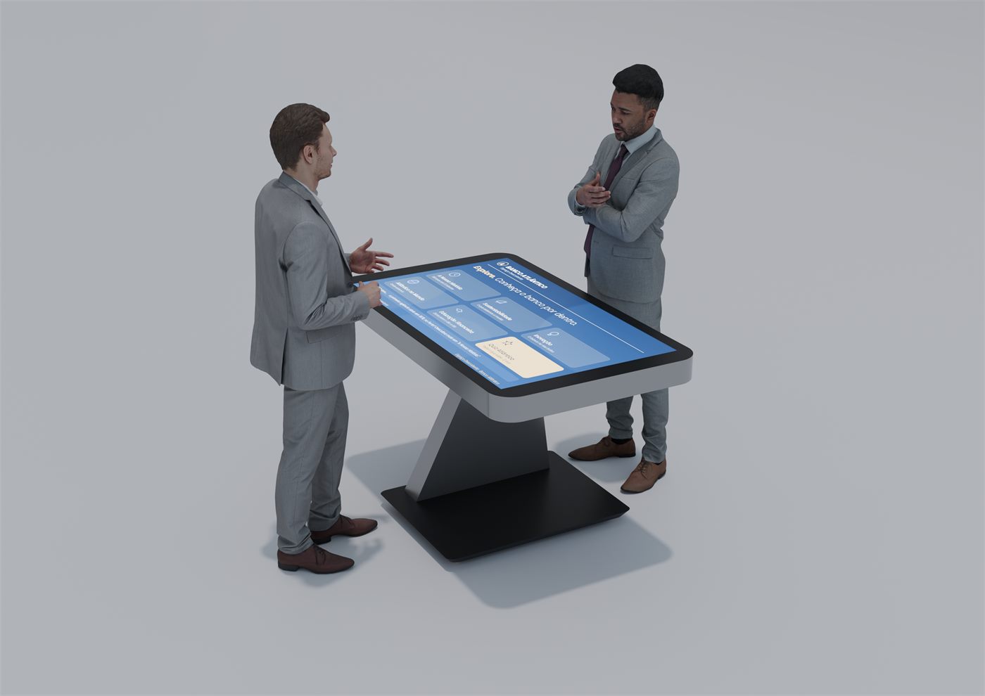 UMBRA Table — mesa interativa em utilização